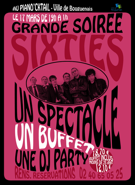 Grande soirée Sixties