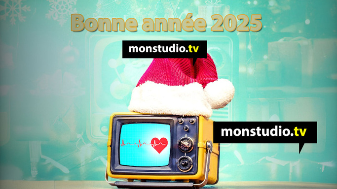 Bonne année 2025 monstudio.tv !