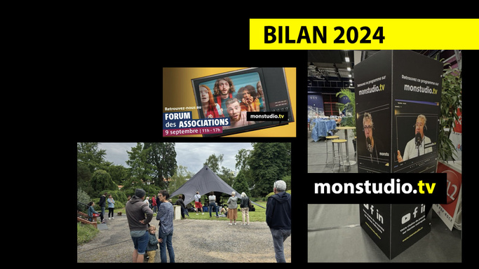 Le bilan d'activité 2024 de monstudioTV