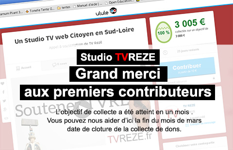 Campagne de financement du studio : Merci !