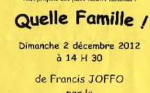 Théâtre "quelle famille" avec la compagnie Nelly Daviaud